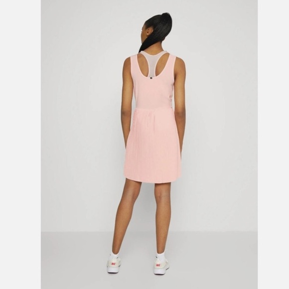 Nike Sleeveless Dri-FIT Ace Golf Dress M Dh2437 800 Light Pink Gym Workout Golf - Picture 7 of 16
